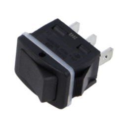 ROCKER; SPDT; Poz: 2; ON-ON; 10A/250VAC; neagră; IP68; fără; 20mΩ