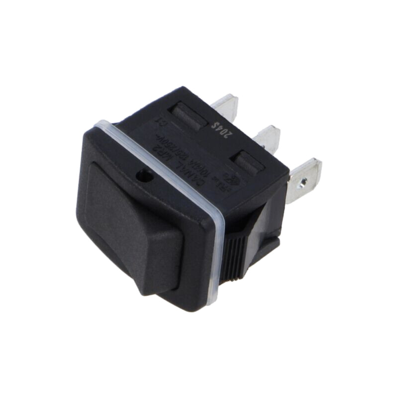 ROCKER; SPDT; Poz: 2; ON-ON; 10A/250VAC; neagră; IP68; fără; 20mΩ ROCKER; SPDT; Poz: 2; ON-ON; 10A/250VAC; neagră; IP68; fără; 20mΩ