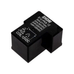 Releu: electromagnetic; SPST-NO; Ubobină: 12VDC; S12; PCB; 930mW