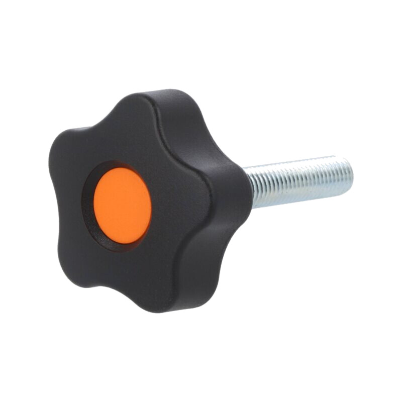 Buton de reglare; Ø: 40mm; Filet ext: M8; 40mm; H: 27mm Buton de reglare; Ø: 40mm; Filet ext: M8; 40mm; H: 27mm