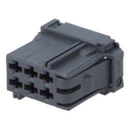 Conector: automotive; mufă; mamă; MCP 2.8; pe cablu; PIN: 6; gri