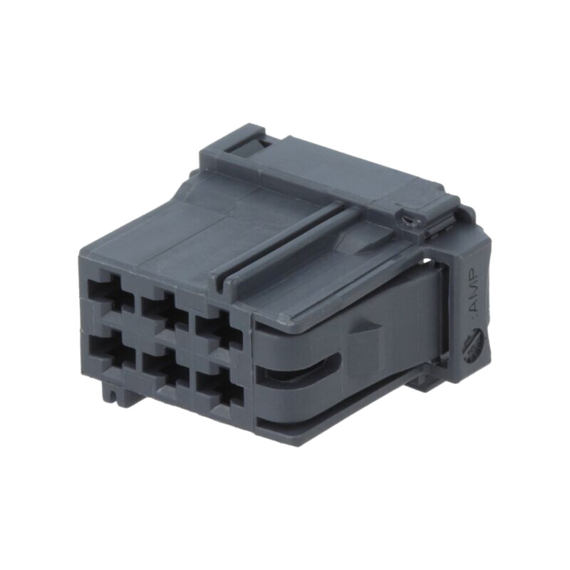 Conector: automotive; mufă; mamă; MCP 2.8; pe cablu; PIN: 6; gri Conector: automotive; mufă; mamă; MCP 2.8; pe cablu; PIN: 6; gri