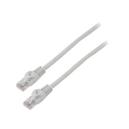 Patch cord; U/UTP; 6; litat; CCA; PVC; gri; 3m; 26AWG; Fire: 8; 1buc.