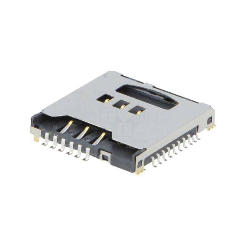 Conector: pentru carduri; microSD,SIM; SIM + microSD; SMT Conector: pentru carduri; microSD,SIM; SIM + microSD; SMT