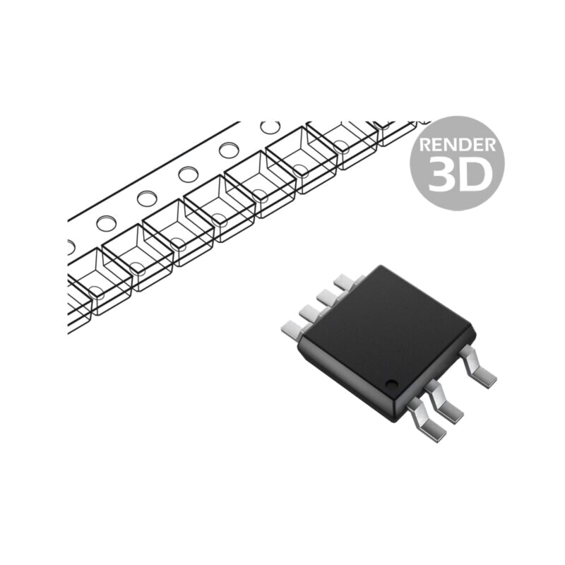 IC: PMIC; AC/DC switcher,controler SMPS; Uintr: 85÷265V; SO8