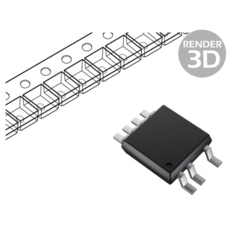 IC: PMIC; AC/DC switcher,controler SMPS; Uintr: 85÷265V; SO8