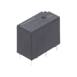 Releu: electromagnetic; SPST-NO; Ubobină: 12VDC; 5A/250VAC; LQ