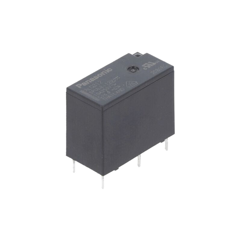 Releu: electromagnetic; SPST-NO; Ubobină: 12VDC; 5A/250VAC; LQ Releu: electromagnetic; SPST-NO; Ubobină: 12VDC; 5A/250VAC; LQ