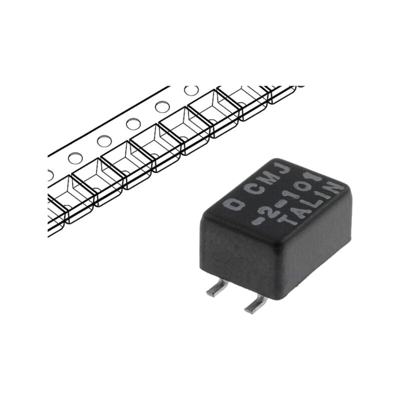 Inductor: fir; SMD; 500mA; 260mΩ; Induct.bobin.indiv: 100uH
