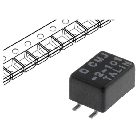 Inductor: fir; SMD; 500mA; 260mΩ; Induct.bobin.indiv: 100uH