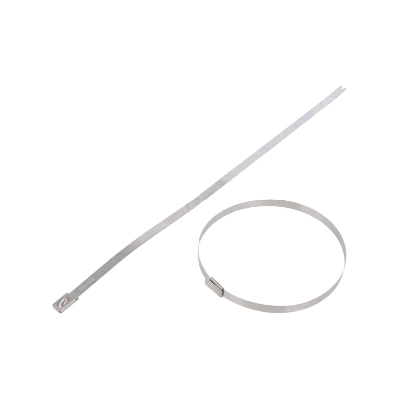 Colier de strângere; L: 362mm; W: 4,6mm; 900N; Øbuclă: 102mm; MBT Colier de strângere; L: 362mm; W: 4,6mm; 900N; Øbuclă: 102mm; MBT