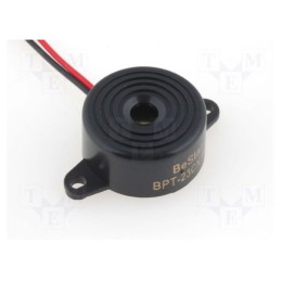 Traductor de sunet: semnalizator piezoelectric; freson: 3kHz