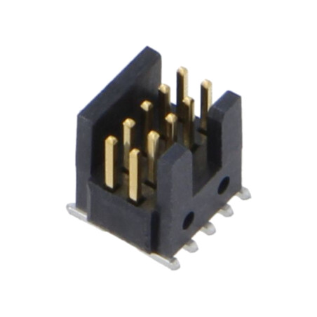 Conector: şiruri pini; tată; PIN: 10; 1,27mm; aurit; SMT; soclu
