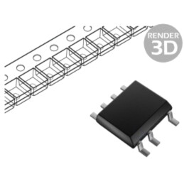 IC: PMIC; AC/DC switcher,controler SMPS; Uintr: 85÷265V; DIP-8C