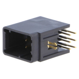 Conector: cablu-placă; soclu; tată; J2000; 2,5mm; PIN: 6; THT; 250V