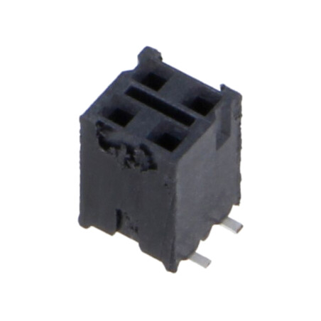 Conector: şiruri pini; mamă; PIN: 4; 2,54mm; aurit; SMT; soclu