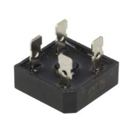 Punte redresoare: monofazat; Urmax: 600V; If: 15A; Ifsm: 300A; BR-25