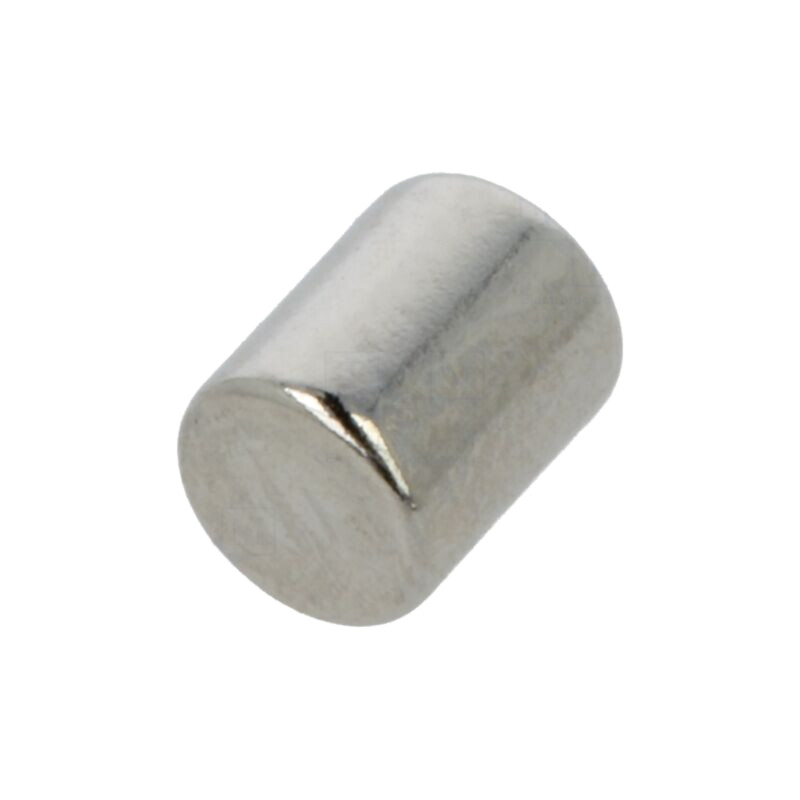 Magnet: fix; neodim; 3,5N; Ø: 4mm; H: 5mm Magnet: fix; neodim; 3,5N; Ø: 4mm; H: 5mm