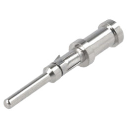 Pin; tată; alamă; nichelat; 20AWG÷18AWG; crimpat