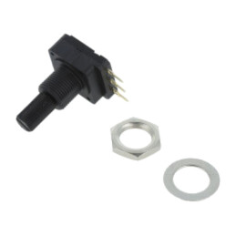 Potenţiometru: axial; 10kΩ; 200mW; THT; 6,25mm; plastic; mono