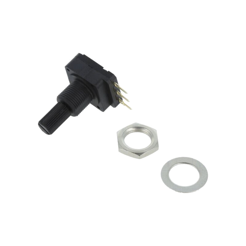 Potenţiometru: axial; 10kΩ; 200mW; THT; 6,25mm; plastic; mono Potenţiometru: axial; 10kΩ; 200mW; THT; 6,25mm; plastic; mono
