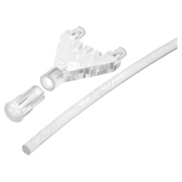 Tub pentru LED-uri; Ø: 2mm; Lung: 150mm; rotund