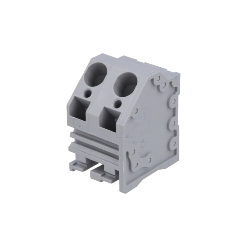 Regletă de conexiuni pt.PCB; în unghi; 10mm; piste: 2; pentru PCB
