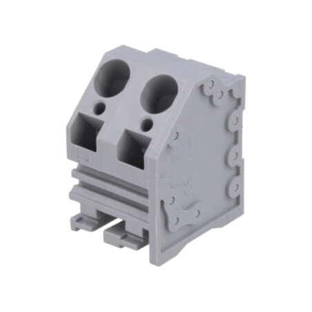 Regletă de conexiuni pt.PCB; în unghi; 10mm; piste: 2; pentru PCB