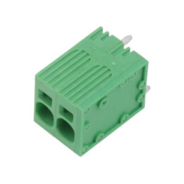 Regletă de conexiuni pt.PCB; drept; 7,5mm; piste: 2; pentru PCB
