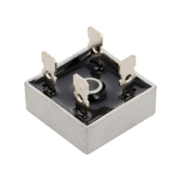 Punte redresoare: monofazat; Urmax: 50V; If: 35A; Ifsm: 400A; MB-25