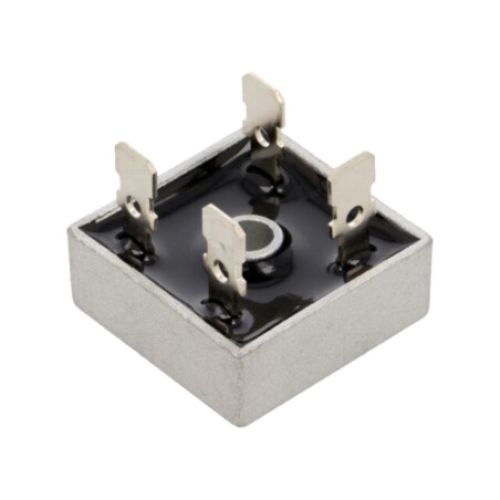 Punte redresoare: monofazat; Urmax: 50V; If: 35A; Ifsm: 400A; MB-25