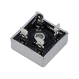 Punte redresoare: monofazat; Urmax: 400V; If: 35A; Ifsm: 400A; MB-25