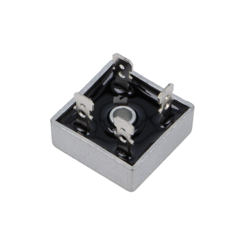 Punte redresoare: monofazat; Urmax: 400V; If: 35A; Ifsm: 400A; MB-25
