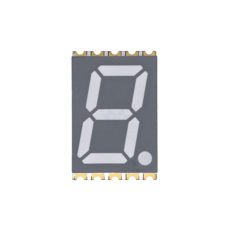 Afişaj: LED; cu 7 segmente; 14,2mm; 0,56"; Nr.car: 1; roşie; anod Afişaj: LED; cu 7 segmente; 14,2mm; 0,56"; Nr.car: 1; roşie; anod