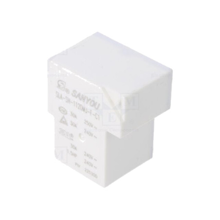 Releu: electromagnetic; SPST-NO; Ubobină: 12VDC; 30A; SLA; THT