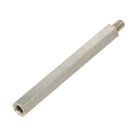 Piuliţă-distanţieră filetată; 70mm; Filet int: M5; Filet ext: M5