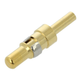 Pin; tată; aliaj cupru; aurit; 20AWG÷16AWG; crimpat; pe cablu; 10A