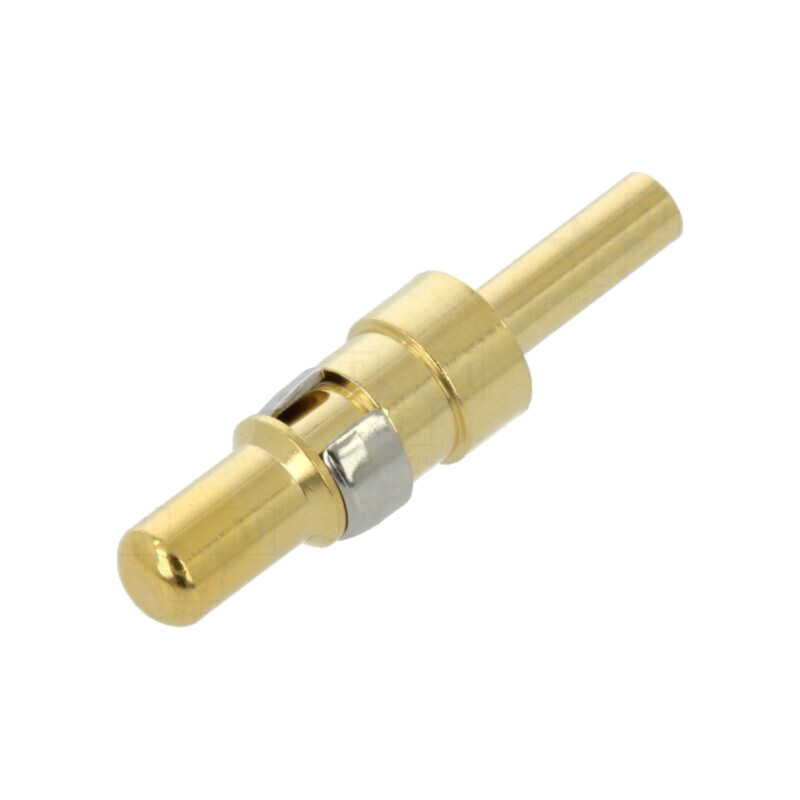 Pin; tată; aliaj cupru; aurit; 20AWG÷16AWG; crimpat; pe cablu; 10A Pin; tată; aliaj cupru; aurit; 20AWG÷16AWG; crimpat; pe cablu; 10A