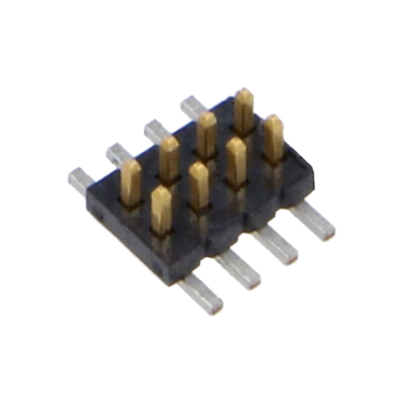 Conector: şiruri pini; tată; PIN: 8; 1,27mm; gold flash; SMT; soclu Conector: şiruri pini; tată; PIN: 8; 1,27mm; gold flash; SMT; soclu