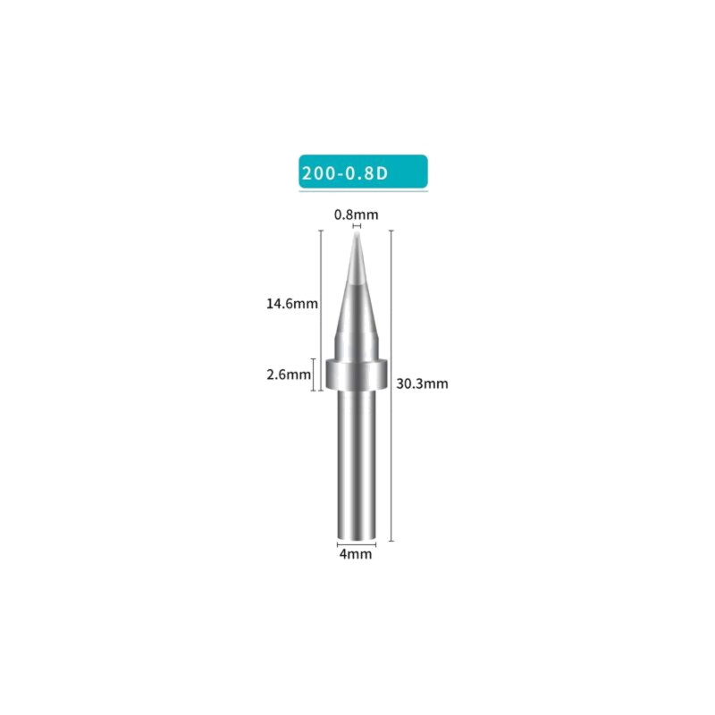 Vârf; tip şurubelniţă; 0,8mm; pentru staţie de lipit Vârf; tip şurubelniţă; 0,8mm; pentru staţie de lipit