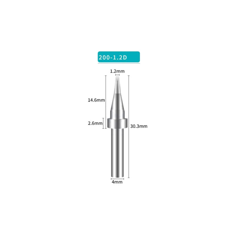 Vârf; tip şurubelniţă; 1,2mm; pentru staţie de lipit Vârf; tip şurubelniţă; 1,2mm; pentru staţie de lipit