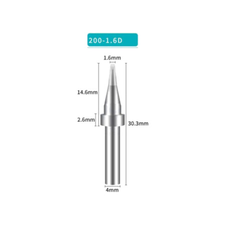 Vârf; tip şurubelniţă; 1,6mm; pentru staţie de lipit