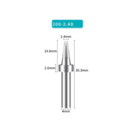 Vârf; tip şurubelniţă; 2,4mm; pentru staţie de lipit
