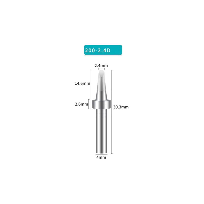 Vârf; tip şurubelniţă; 2,4mm; pentru staţie de lipit Vârf; tip şurubelniţă; 2,4mm; pentru staţie de lipit
