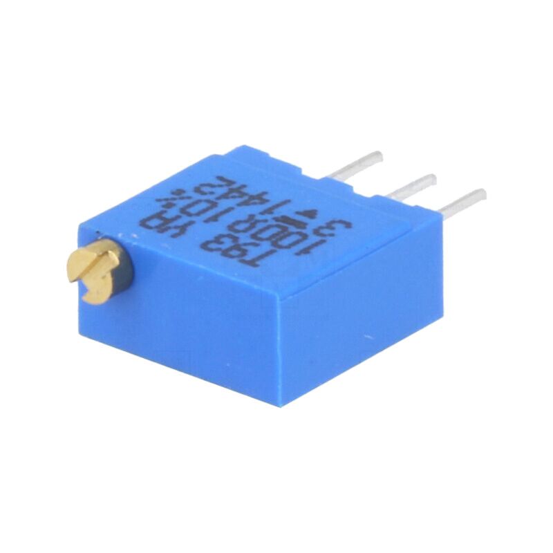 Potenţiometru: de montare; multitură; 100Ω; 500mW; THT; ±10%; T93YA Potenţiometru: de montare; multitură; 100Ω; 500mW; THT; ±10%; T93YA