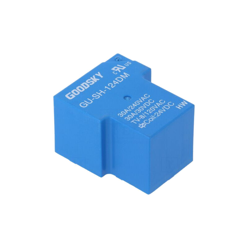 Releu: electromagnetic; SPST-NO; Ubobină: 24VDC; 30A; GU; PCB; 930mW Releu: electromagnetic; SPST-NO; Ubobină: 24VDC; 30A; GU; PCB; 930mW