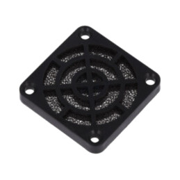 De protecţie; plastic; 40x40mm; clichet,şurub; cu filtru; 45ppi