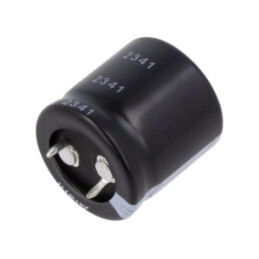 Condensator: electrolitic; SNAP-IN; 180uF; 400VDC; Ø25x25mm; ±20%