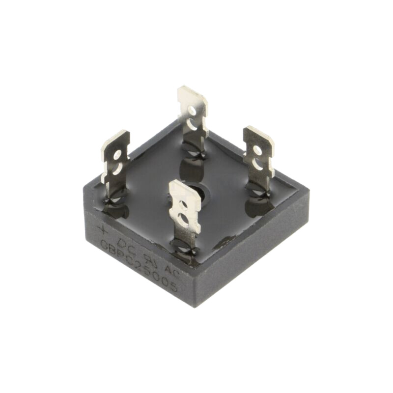 Punte redresoare: monofazat; Urmax: 50V; If: 25A; Ifsm: 350A; MBR-25