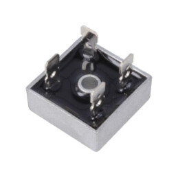 Punte redresoare: monofazat; Urmax: 200V; If: 25A; Ifsm: 400A; MB-25